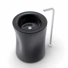 Fregadero independiente de columna moderno producido en Italia, Syracuse viadurini