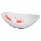 Fregadero moderno de resina blanca - Marcedusa viadurini