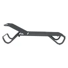 Tumbona de exterior Solaya 194x65 cm en aluminio y textileno viadurini