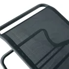 Tumbona de exterior Solaya 194x65 cm en aluminio y textileno viadurini