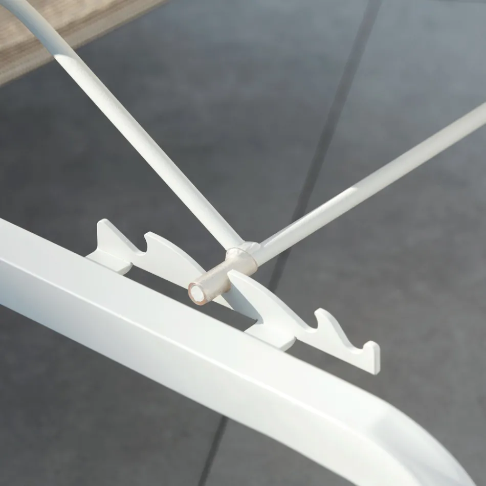 Cuna de jardín apilable 2 piezas Made in Italy - Aberdeen viadurini