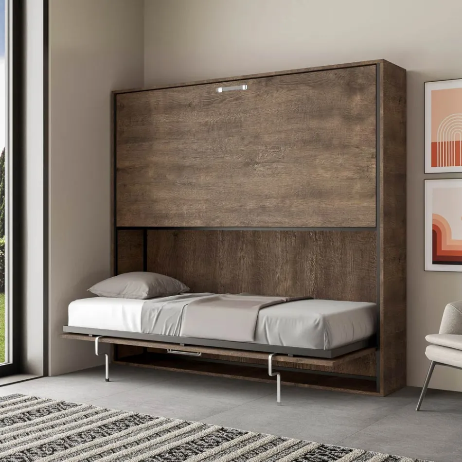 Litera plegable horizontal fabricada en Italia - Colaborativa viadurini