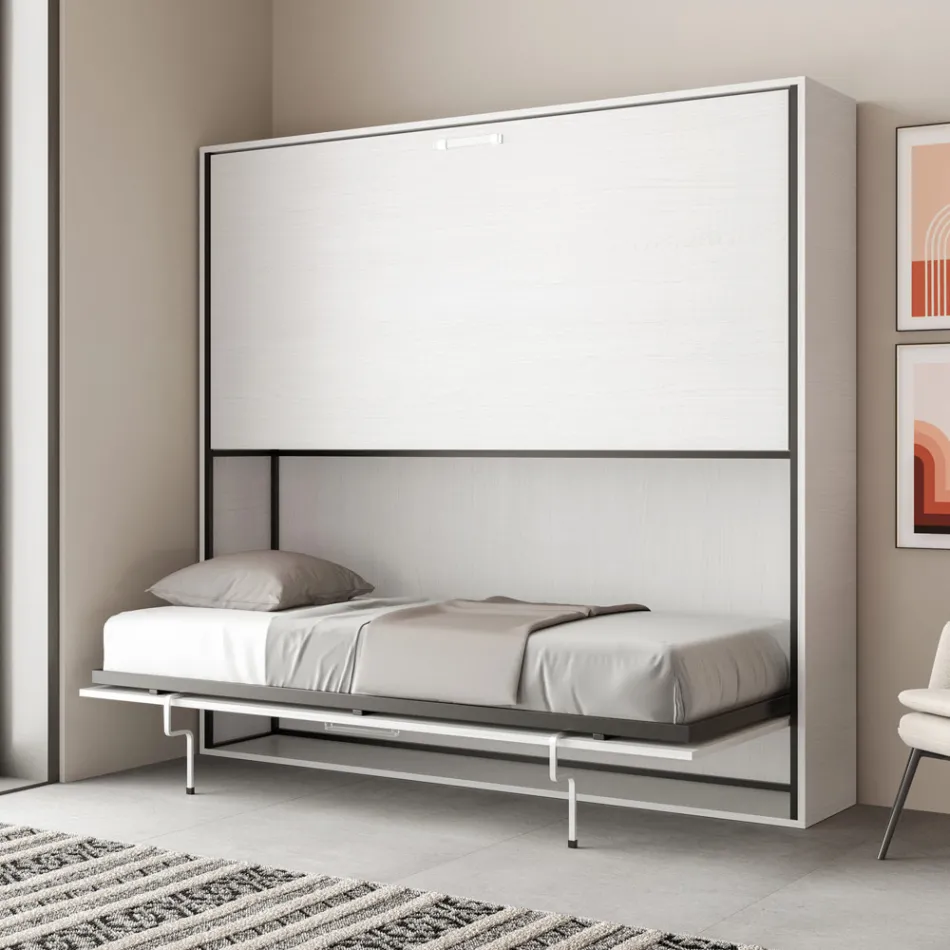 Litera plegable horizontal fabricada en Italia - Colaborativa viadurini