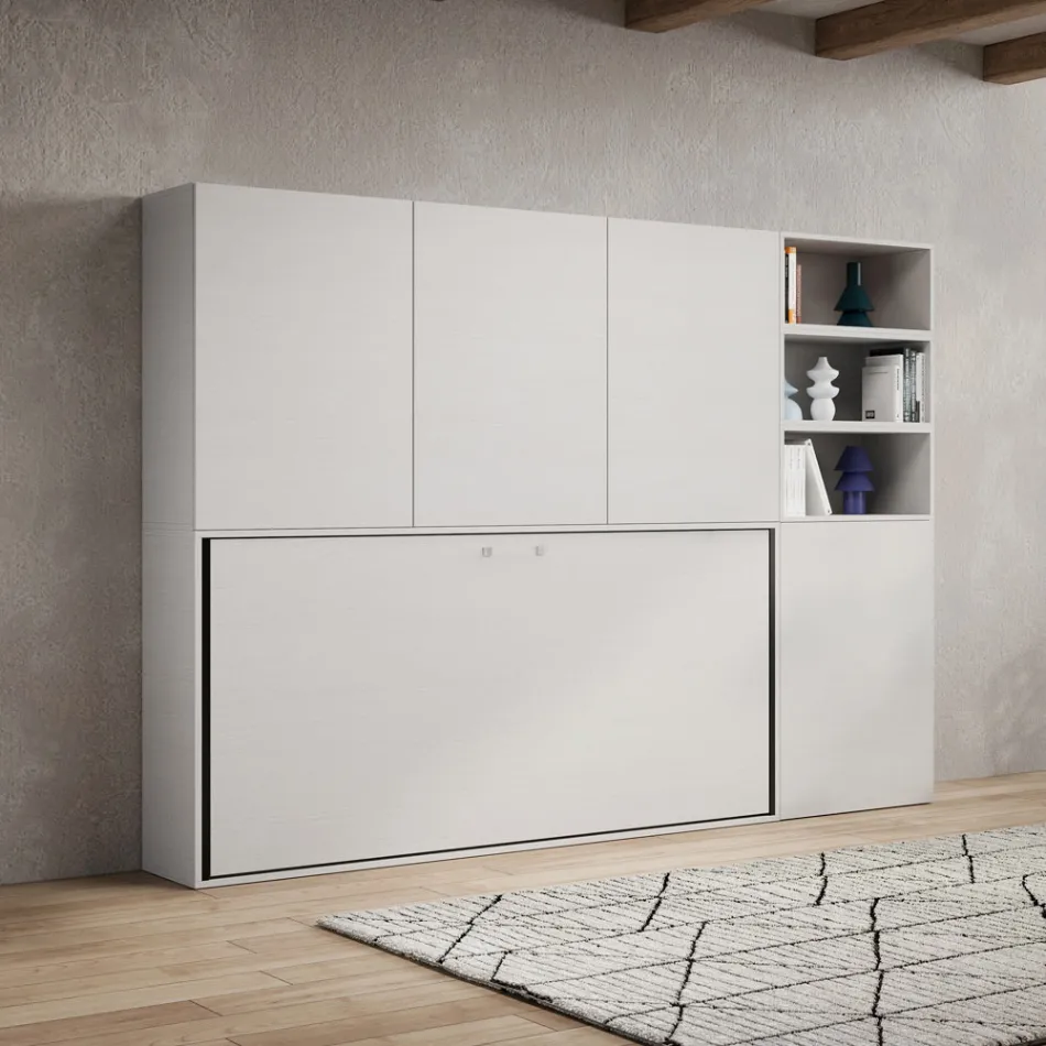 Cama plegable individual en diferentes composiciones - Colaborativo viadurini