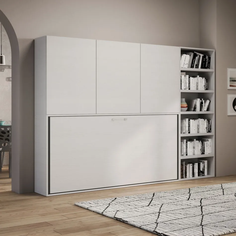Cama plegable individual en diferentes composiciones - Colaborativo viadurini