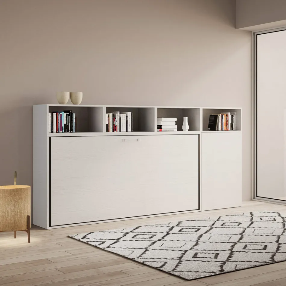 Cama plegable individual en diferentes composiciones - Colaborativo viadurini