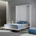 Cama Queen Size con abatible vertical en diferentes acabados - Magicompare