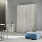 Cama francesa plegable vertical en diferentes acabados - Magicompare viadurini