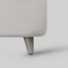 Cama de tamaño completo con cabecera y pies acolchados Made in Italy - Aaron viadurini