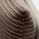 Cama de matrimonio 160x190 con 2 almohadas suaves en el cabecero - Tramonti viadurini