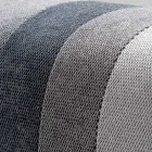 Cama de matrimonio 160x190 con 2 rayas verticales y paralelas bicolor - Paolo viadurini