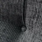 Cama de matrimonio 160x190 con cordones verticales en relieve - Mask viadurini