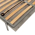 Cama doble plegable vertical en diferentes acabados - Magicompare viadurini