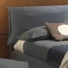 Cama doble con espacio de almacenamiento, diseño contemporáneo Iorca Bolzan viadurini