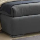 Cama doble con espacio de almacenamiento, diseño contemporáneo Iorca Bolzan viadurini