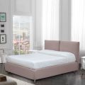 Cama doble con contenedor opcional y pies Made in Italy - Birba