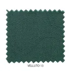 Cama doble con estructura acolchada y cabecero de hierro - Nebbia viadurini