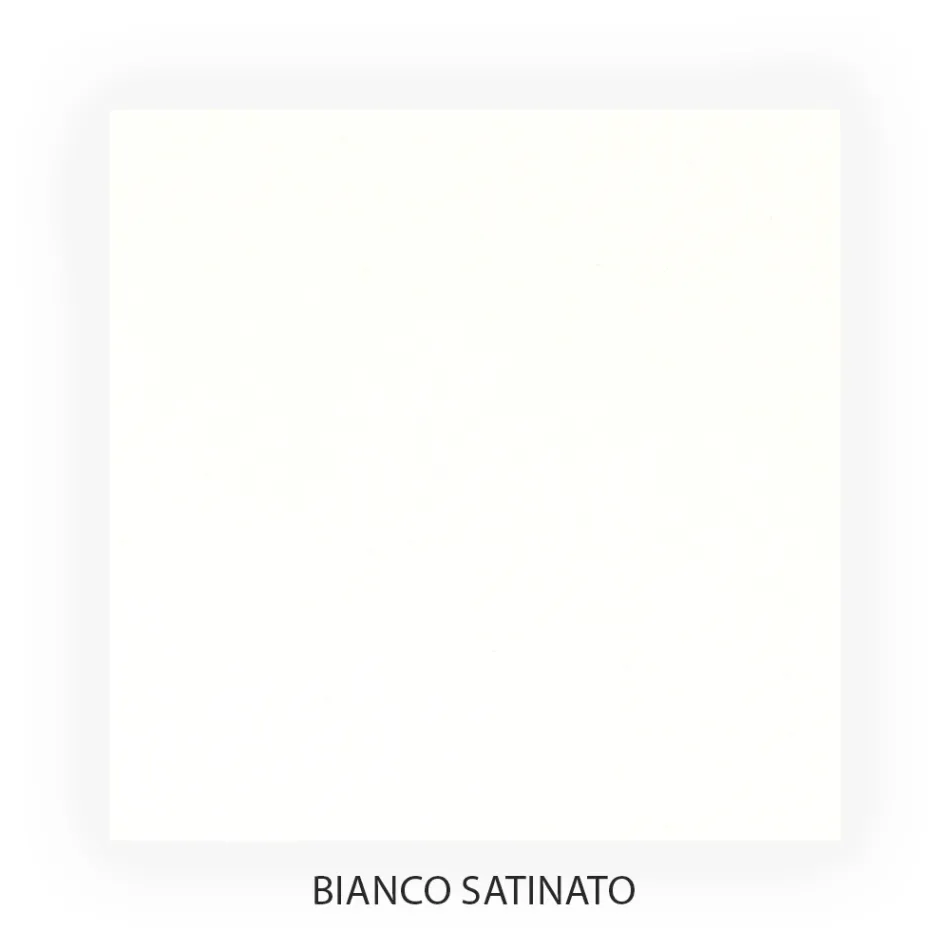 Cama de matrimonio con cabecero de hierro, 2 mesitas de noche y colchón - Diseño viadurini