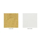 Cama Doble Estilo Clásico en Hierro y Cuero Made in Italy - King viadurini