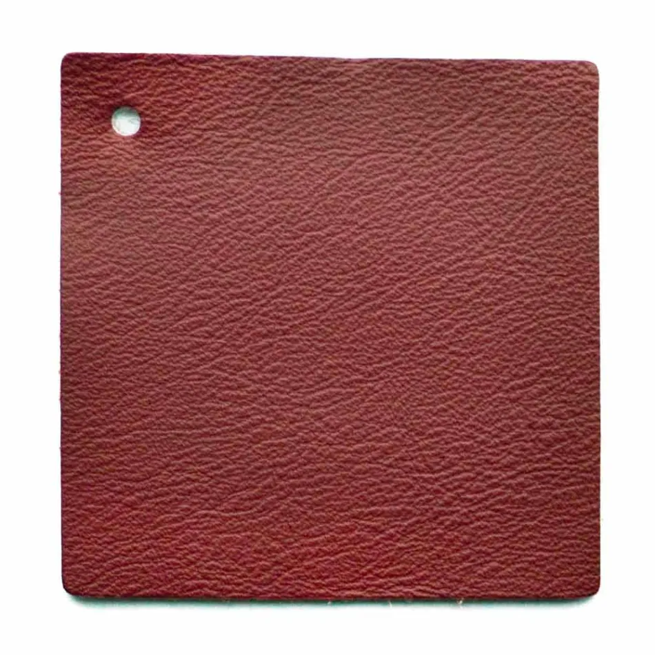 Cama doble de diseño con cabecero acolchado Leilo, 160x200 cm viadurini