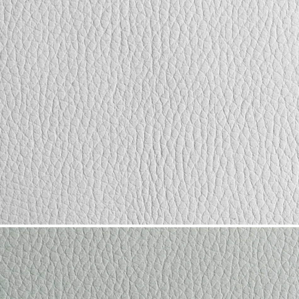 Cama doble tapizada en tela o ecopiel Made in Italy - Elettro viadurini