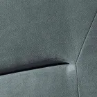 cama doble tapizada contemporánea con la caja de alcanzar un máximo de 160x190 / 200cm Sun viadurini