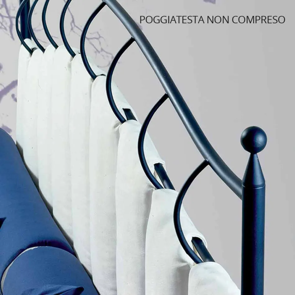 Doble Hierro forjado Amatista viadurini