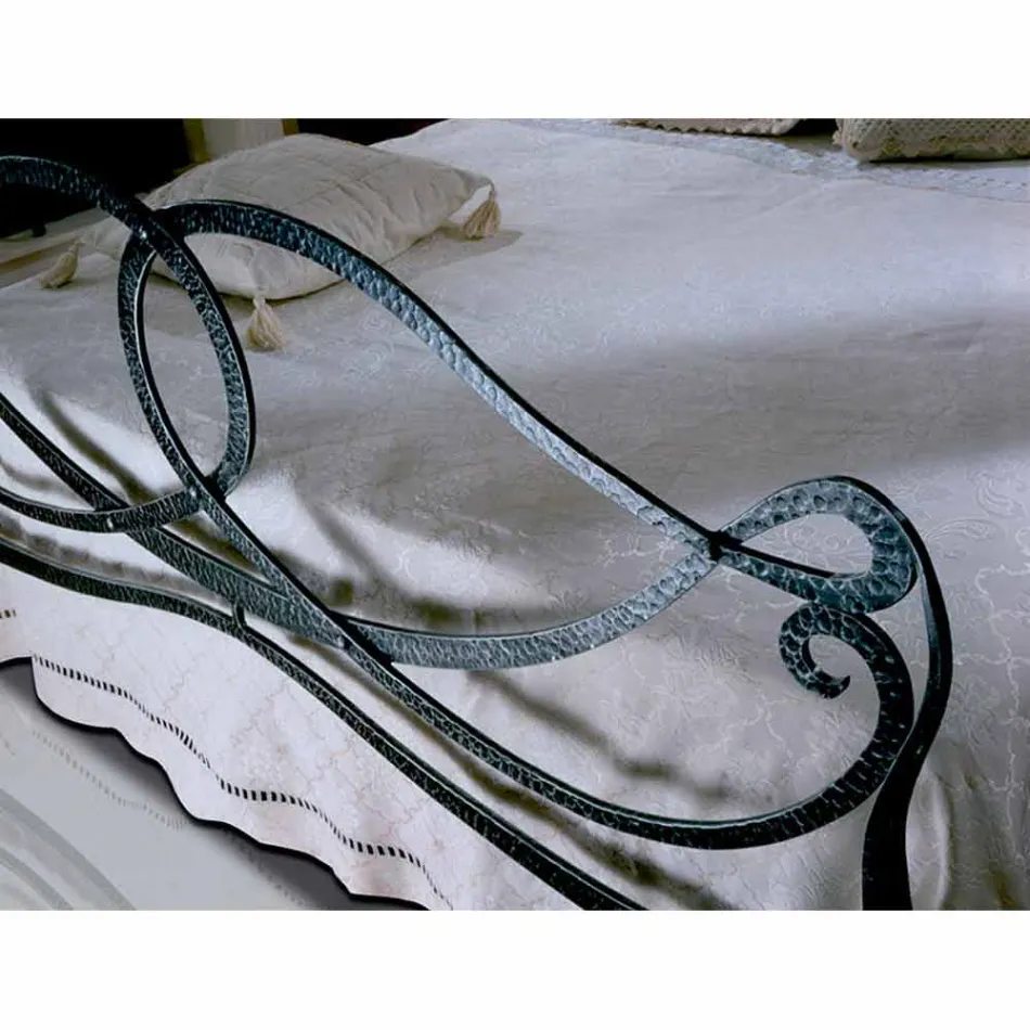 Doble Hierro forjado Orquídea viadurini