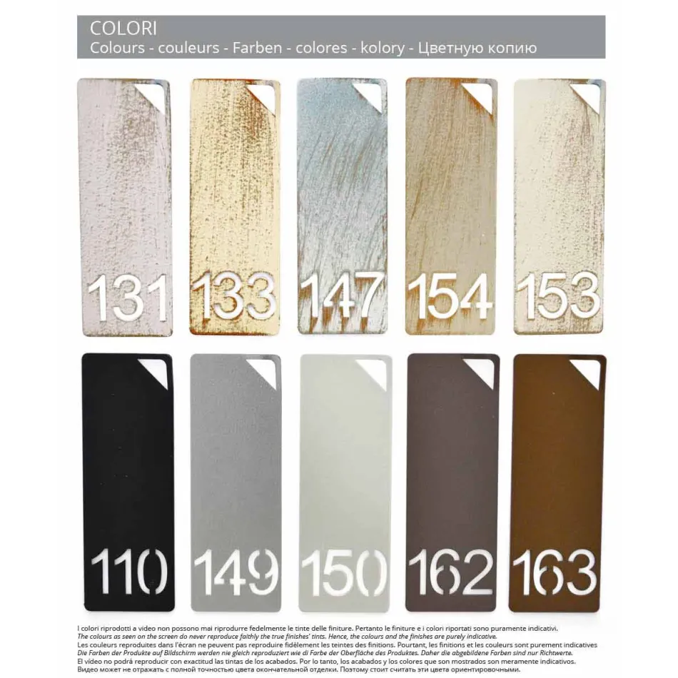 Cama doble de hierro forjado de Perseus viadurini