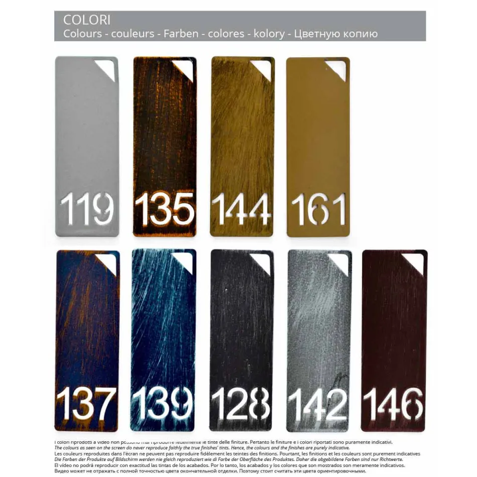 Cama doble de hierro forjado de Perseus viadurini