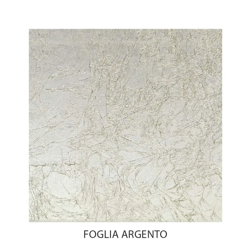 Cama doble de hierro con estribo opcional Made in Italy - Lampo viadurini