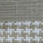 Cama doble de tela con pies metálicos Made in Italy - Glorio viadurini