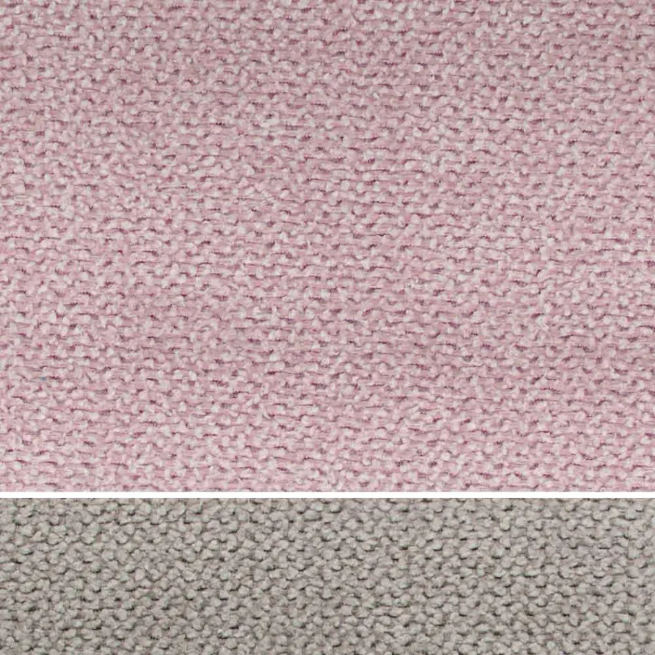 Cama doble de tela o ecopiel con contenedor Made in Italy – Etoile viadurini