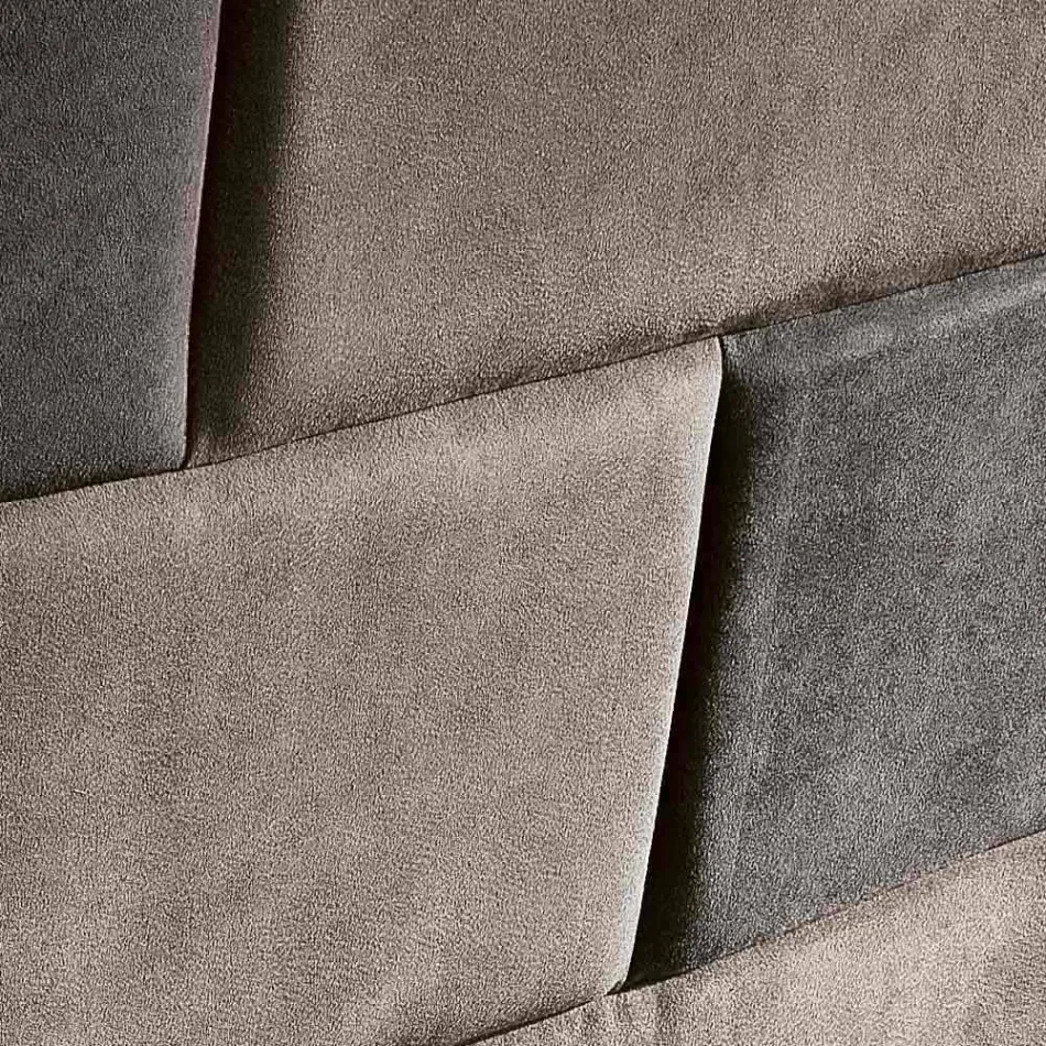 cama doble moderna con caja de almacenamiento 160x190 / 200 cm Gin viadurini