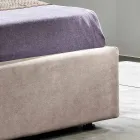 cama doble moderna con caja de almacenamiento 160x190 / 200 cm Gin viadurini