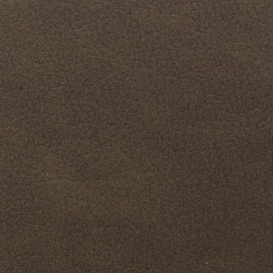 Cama doble moderna con cofre de cuero ignífugo - Ania viadurini