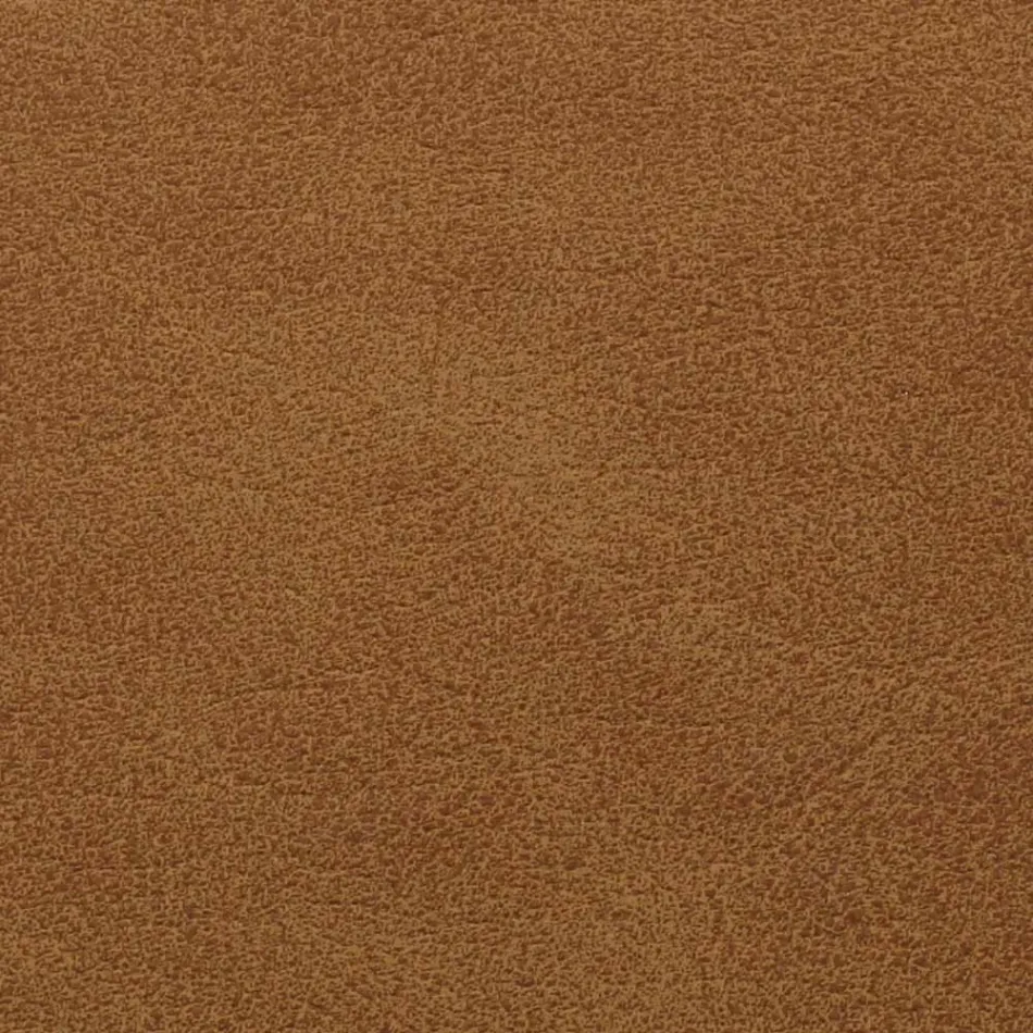 Cama doble moderna con cofre de cuero ignífugo - Ania viadurini