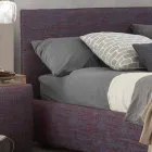 Cama matrimonial moderna, con cajonera, Gaya New by Bolzan viadurini