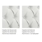 Cama doble moderna de piel sintética con almacenaje - Ozzano viadurini