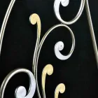 cama doble neoclásico en plena Jessica hierro forjado a mano viadurini