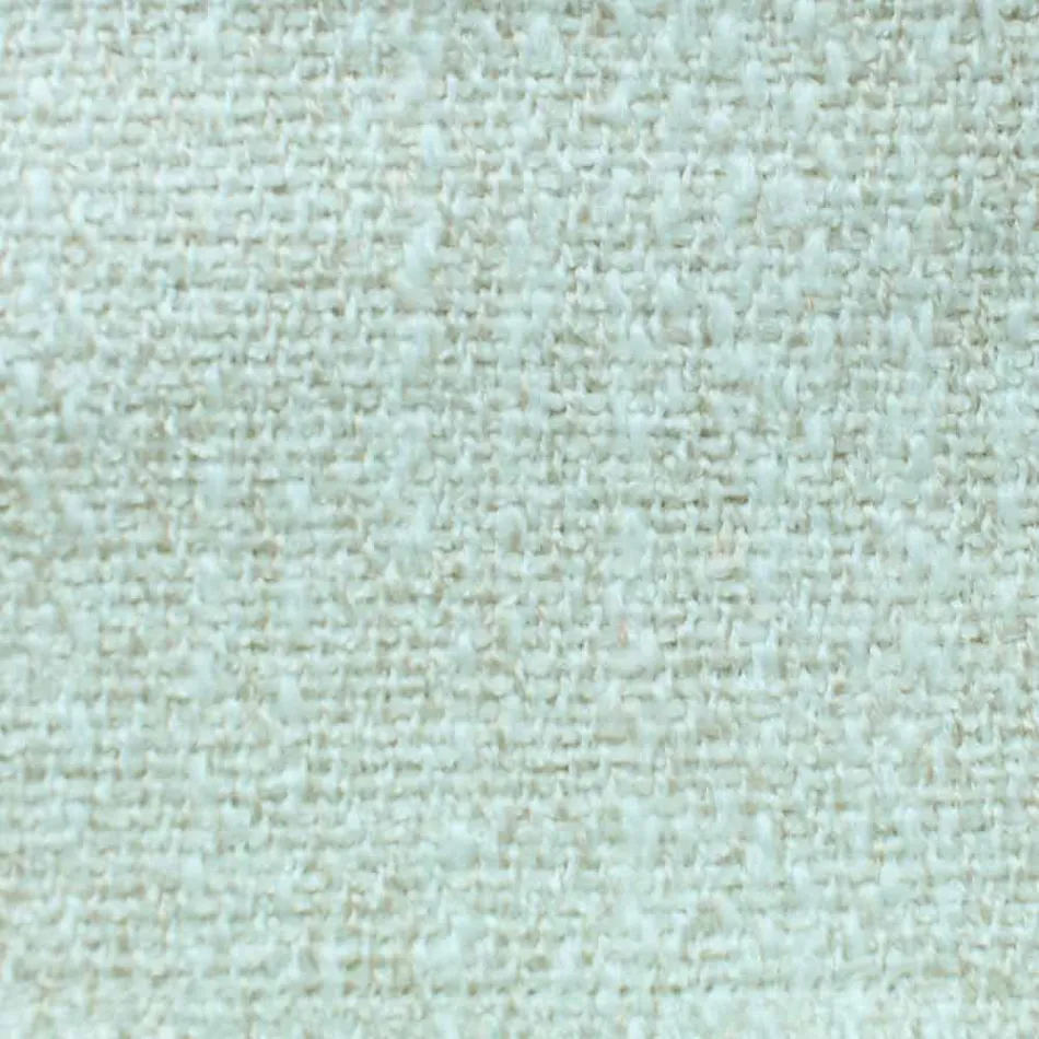 Cama de matrimonio de diseño redondo cubierta con tela Made in Italy - Rello viadurini