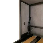 Cama individual plegable horizontal fabricada en Italia - Colaborativa viadurini