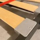 Cama individual plegable horizontal fabricada en Italia - Colaborativa viadurini