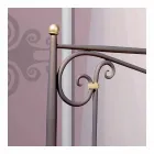 Cama individual en Hierro forjado Auriga viadurini