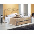 Cama individual en Hierro forjado Neptuno