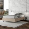 Cama Queen Size 140x200 cm Tapizada en Polipiel Fabricada en Italia - Athlete