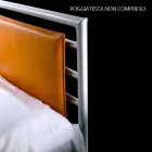 Una cama de plaza y media Hierro forjado Dioniso viadurini