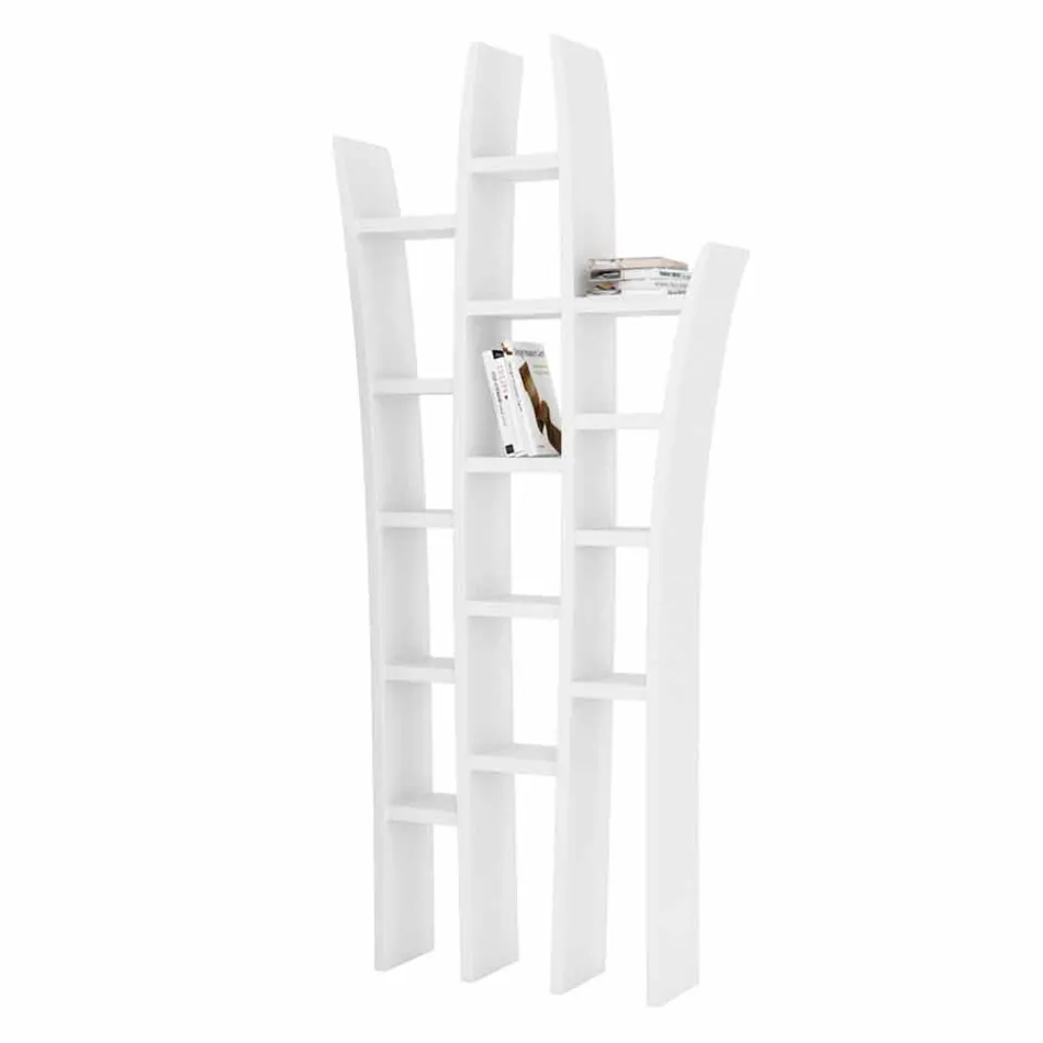 Herba estantería de diseño moderno hecha en Italia. viadurini