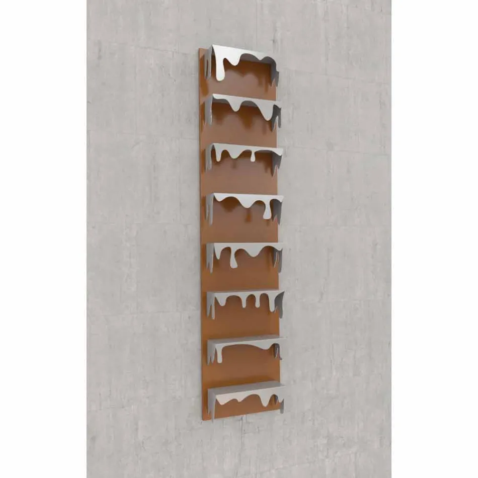 Biblioteca de diseño Kolata 50x127 (8 estantes) Mabele viadurini