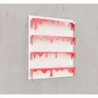 Biblioteca de diseño Kolata 90x110 (4 estantes) Mabele viadurini